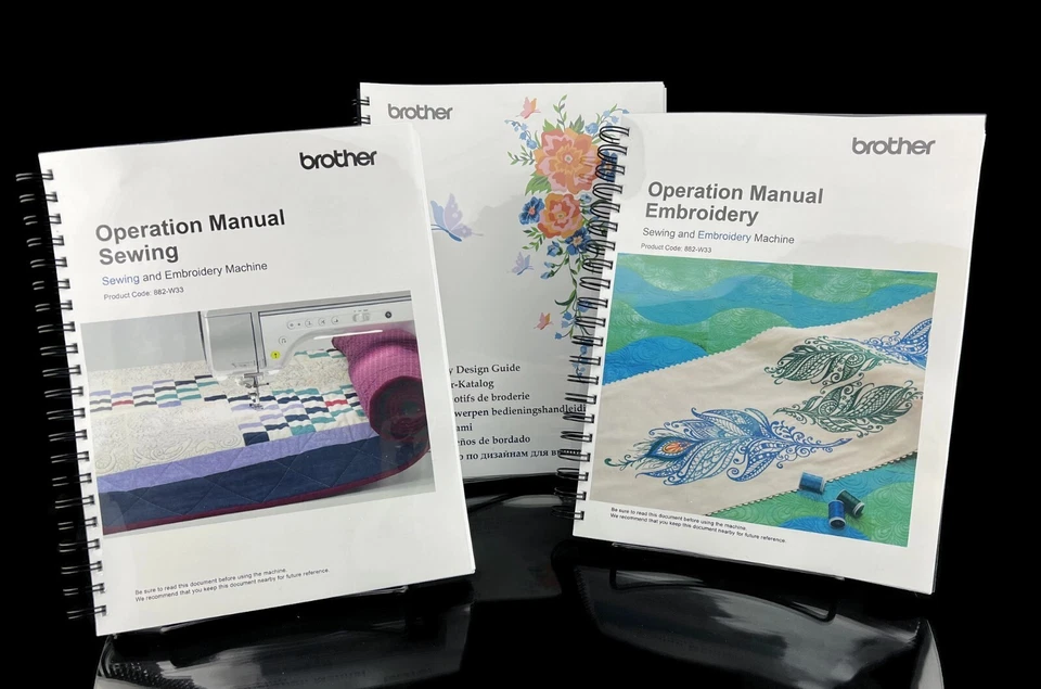Brother Luminaire XP3 -Full Color - Lays Flat - 3 Manual Bundle Free shipping