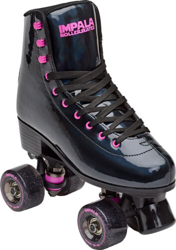 Zapatillas de rodillo IMPALA Skate QUAD SKATE black holographic - Imagen 1 de 14