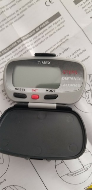 timex step counter
