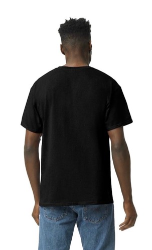 Lotto sfuso t-shirt uomo Gildan cotone pesante tinta unita maniche corte 5000 (confezione da 5) - Foto 3 di 4