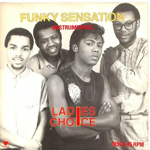 Ladies Choice Funky Sensation (Instrumental) UK 7" 1986 SD01 Sure Delight EX - Afbeelding 1 van 5