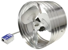 Master Flow EGV6 Power Attic Vent, 120 V, 768 sq-in Net Free Ventilating Area, 1