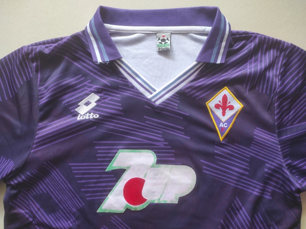 Fiorentina football shirt 1992/1993, Batistuta 9, Size L | eBay