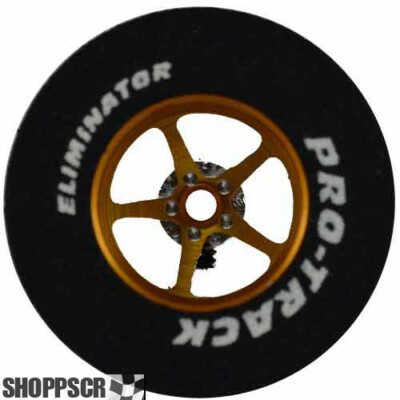 Pro Track Pro Star 1-3/16 x .435 Gold Drag Rear Wheels for 3/32 axle