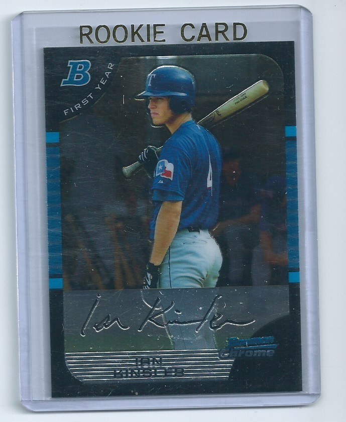 Ian Kinsler 2005 BOWMAN CHROME Rookie Card #171  QTY