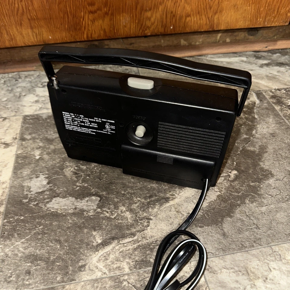 GE Weather Radio Model 7-2946A Thompson AM FM TV Band instant weather radio - Image 4 of 4