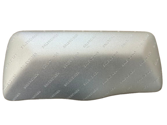 Balenciaga  Authenticated Eyeglasses Metal Case and Cleaning Cloth, new