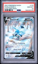 Glaceon V 175/203 Evolving Skies Pokemon PSA 10 on eBay