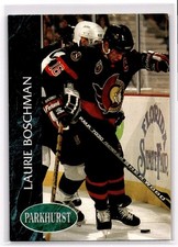 1992-93 Parkhurst Laurie Boschman Ottawa Senators #122