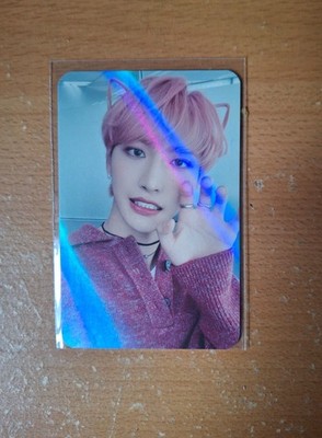 ATEEZ Seonghwa Photocard Cat Ears pink hair fever KPOP STORE 