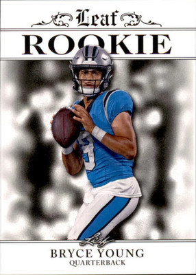 2023 Leaf Rookie Achievement Bryce Young RC #RA-09 Carolina Panthers Mint