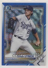 2021 Bowman Chrome Prospects Mega Box Blue Mojo Refractor /150 Daniel Lynch fm0