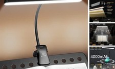 Super Bright Eye-Caring Music Stand Light, Clip on Piano Lamp with 3 Black