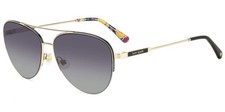 Kate Spade Janece Polarized Women's Semi-Rimless Aviator Sunglasses - 0RHL-WJ