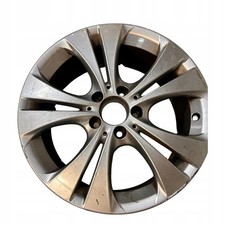 1x Alufelge 17 Zoll 7.5" 5x112 52ET Glanz Silber A2464010800 Mercedes-Benz