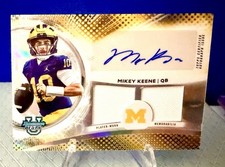 2025 Bowman's Best University - Prospect Dual Relic Patch Autographs Mikey Keene