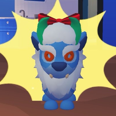 ChainMonsters Gen 1 #043 Crypto-Collectible Virtual Character/Pet Holiday Bow