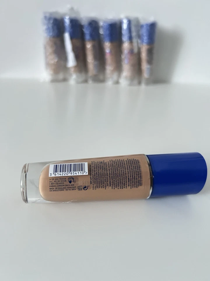 Rimmel London Match Perfection Foundation Nude 30ml SPF20 Lightweight Makeup - Image 3 of 3