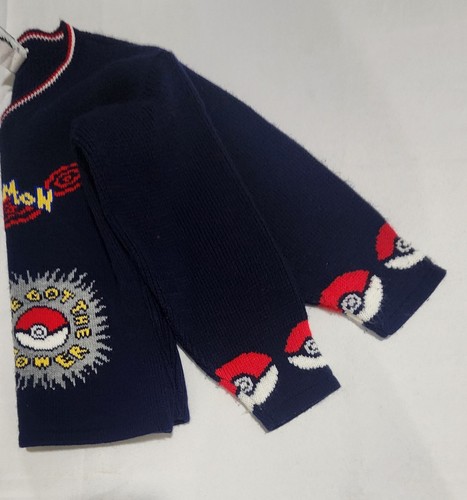 Rare Vintage Kid Medium Pokémon Character Sweater  - Picture 7 of 9