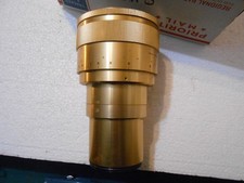 VINTAGE MOVIE THEATER PROJECTION LENS ISCO-OPTIC ANAMORPHIC 2X 63768 GERMANY