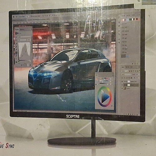 Sceptre C24 (24" Curved Gaming LED Monitor) *For Parts Only* screen has lines - 第 11/13 張圖片