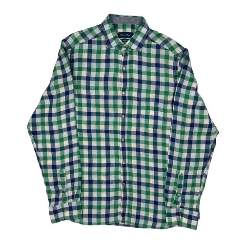 Massimo Dutti Shirt - Large Multicoloured Cotton