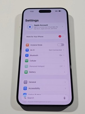 Apple iPhone 15 Pro Max 512GB A2489 Black Titanium Unlocked 88% Battery 8351