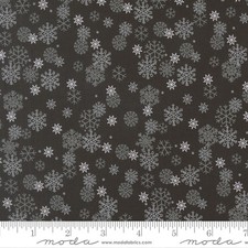 Snow Flurry in Midnight Holiday Cheer Moda
