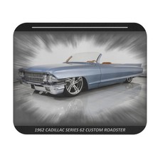 Stunning 1962 Cadillac Series 62 Custom Roadster Mousepad - Classic Car