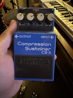 Boss CS-3 Compressor Guitar Effect Pedal