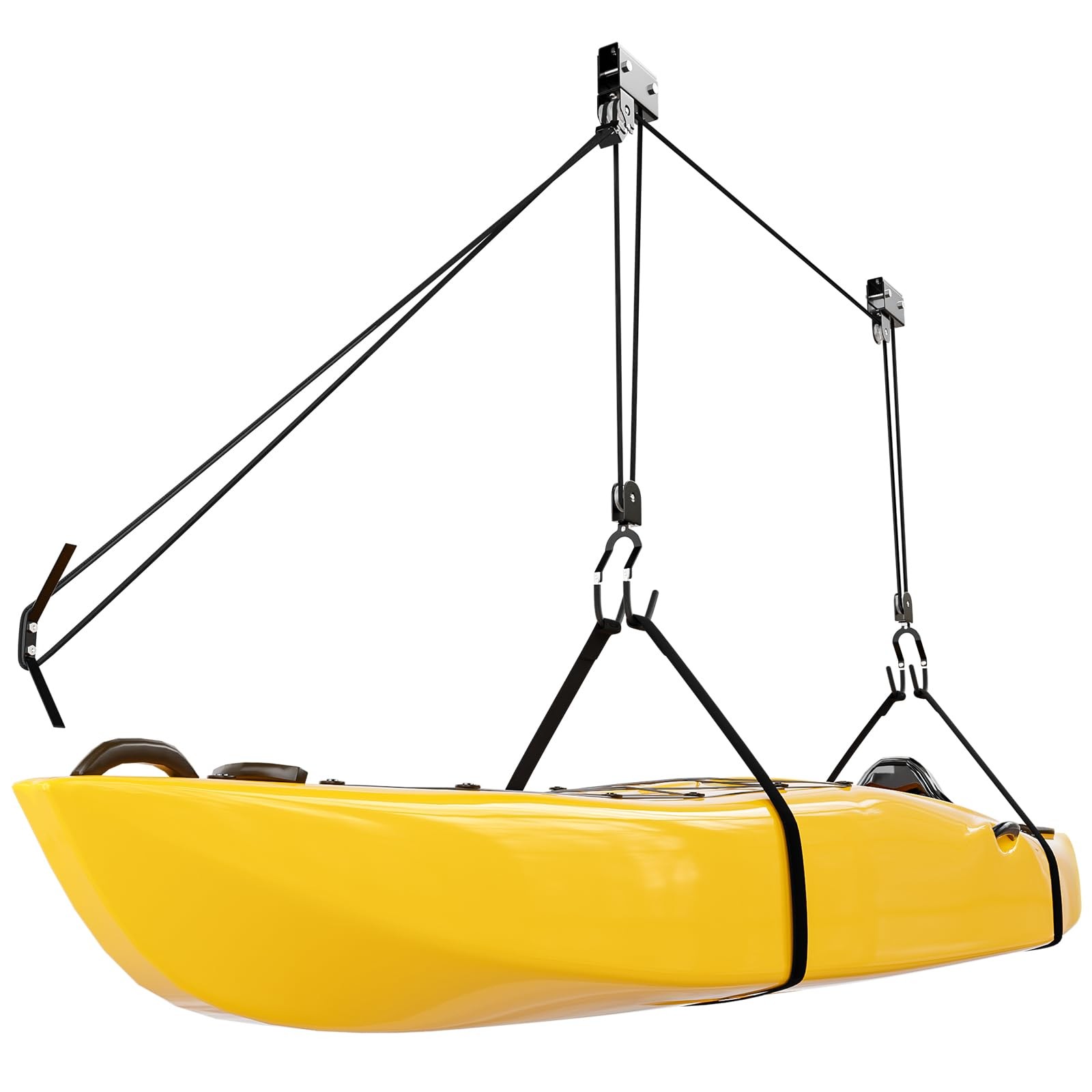 Canoe Lift Pulley System 150 Lbs Capacity Garage Ceiling Sto