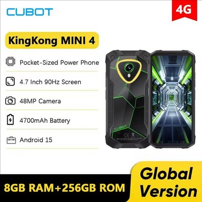 Global Version CUBOT Kingkong Mini 4 Rugged Phone 4.7 Inch Camping Light 4700mAh