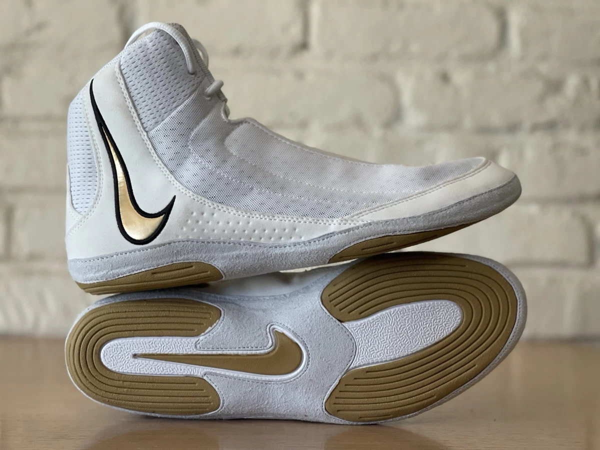 Nike Inflict 4 White Metallic Gold for Sale | Authenticity