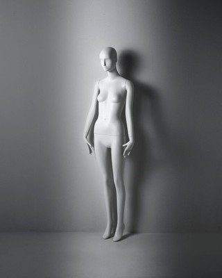 Bonaveri Schlappi 2200 Glossy White Mannequin 2227.01 Rare Display No Stand Used