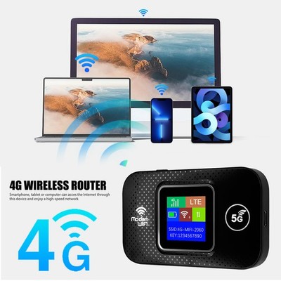 4G LTE WiFi Router Mobile Hotspot 150Mbps Share Internet Up To 10 Users