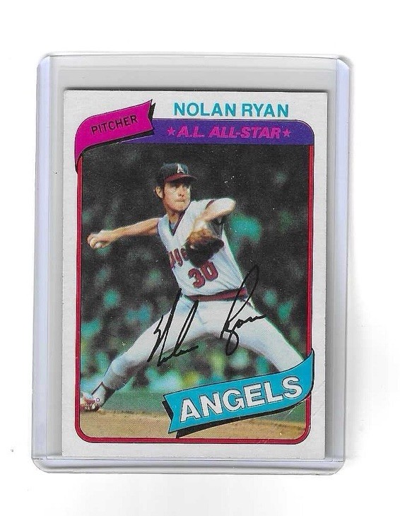 1980 Topps Nolan Ryan #580