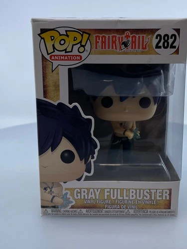 Funko POP! Animation Fairy Tail Gray Fullbuster #282 Vinyl Figure DAMAGED BOX