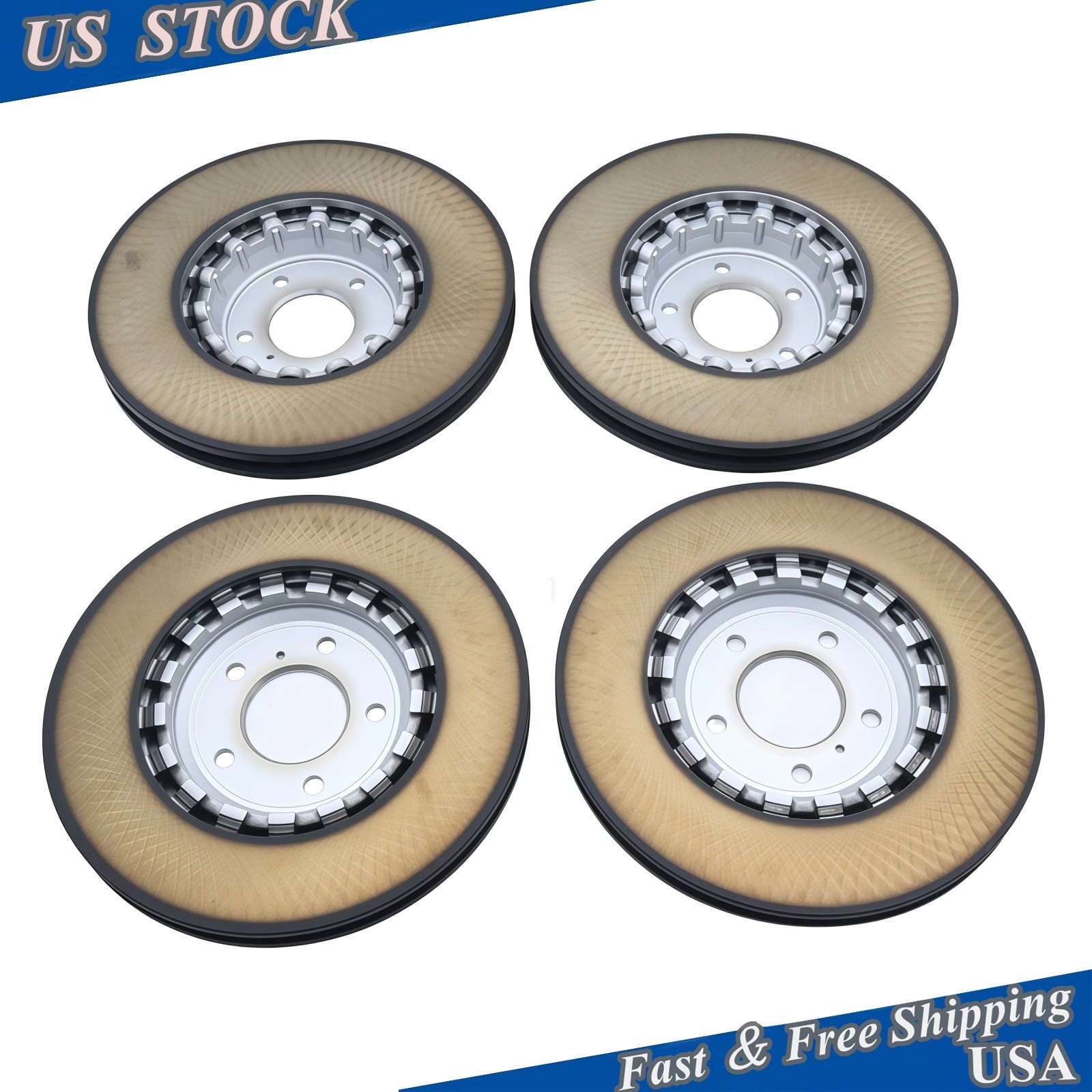 Bentley Bentayga Speed 2016-2023 Front Brake discs 2 pcs P/N 4M0615601N