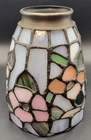 New ListingVintage Tiffany Style Stained Glass Floral Light Fixture Pendant Lamp Shade