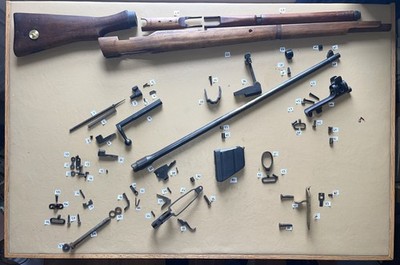 British Lee Enfield No1 mk3 SMLE Rifle - Components - Parts Catalog - (Ishapore)
