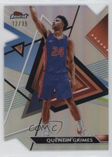 2023-24 Topps Finest Uncommon Die-Cut Refractor 12/35 Quentin Grimes #146 1b30
