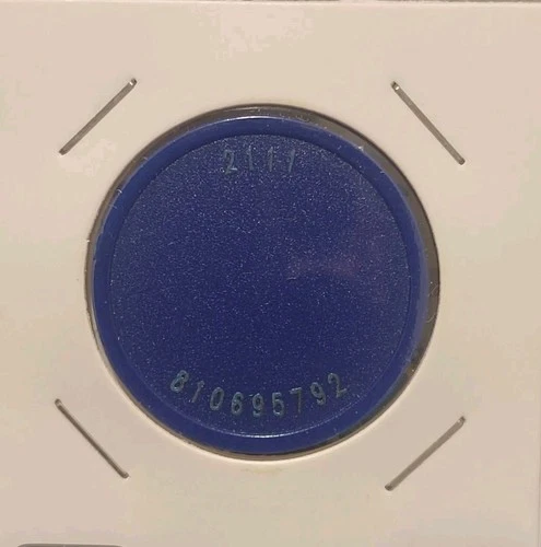 Malaysia Rapid KL BLUE LRT Railway Token (2111) Used Condition