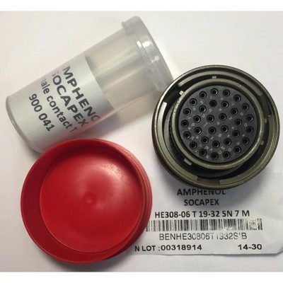 Amphenol Souriau HE308-06T19-32SN7M Rundkontakt Nach MIL-Normen 32pol. Weiblich