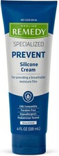 Medline Remedy Specialized Silicone Cream, Unscented 4 fl oz , Gentle Breathabl