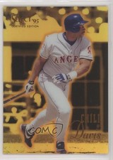 1995 Select Certified Edition Mirror Gold Chili Davis #12 0c2