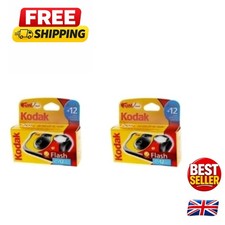 Versatile 39 Exposure Disposable Flash Cameras - Pack of 2 for Instant Memories
