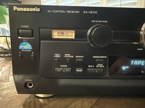 PANASONIC SA-HE100 Home Theater Receiver 6.1 Channel MOS-FET - Tested & Working - Picture 11 of 13