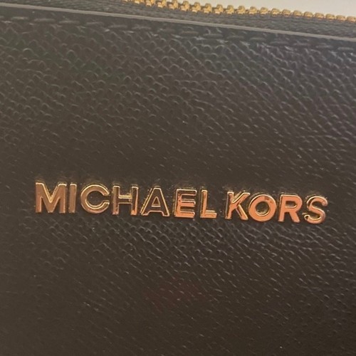 Michael Kors Handtasche Damen schwarz Leder großer Reißverschluss - Bild 2 von 7