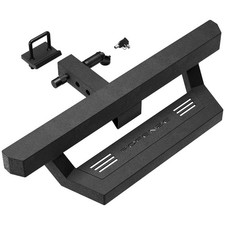 Hitch Step for 2" Trailer Hitch Receiver Heavy Duty Steel Bumper Step, with...