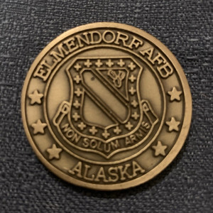 Elmendorf AFB Alaska 3rd Wing Challenge Coin “Integrity First” Non Solum Armis